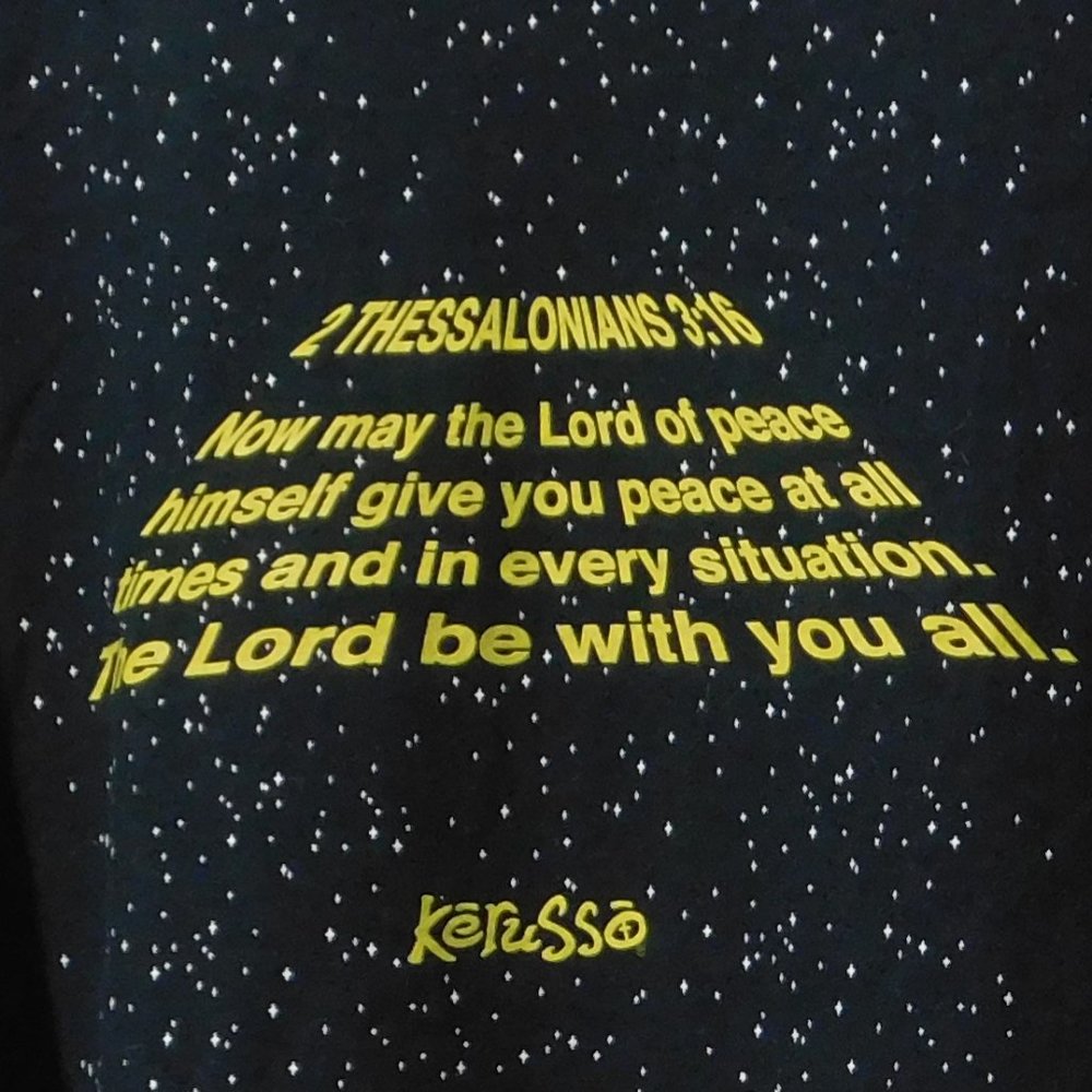 5/$30 Kerusso Christian Star Wars May the Lord Be With T-shirt - Picture 5 of 6